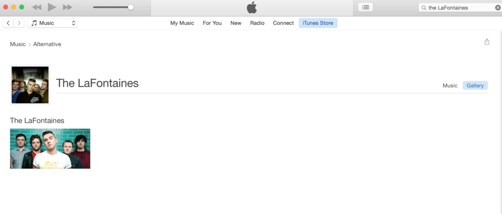 iTunes Galleries