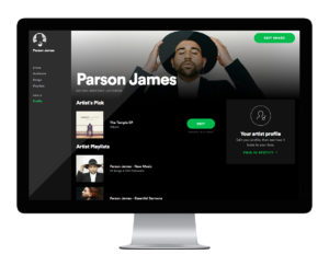 Spotify for Artists edit